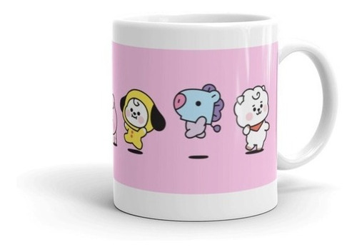 Taza Bt21 Baby Koya Tata Rj Mang Shooky Cooky Chimmy