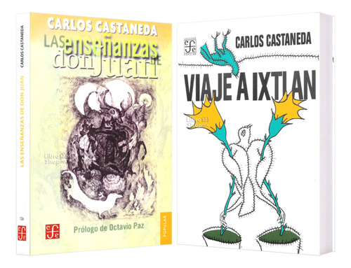 Carlos Castaneda Las Enseñanzas De Don Juan + Viaje A Ixtlán