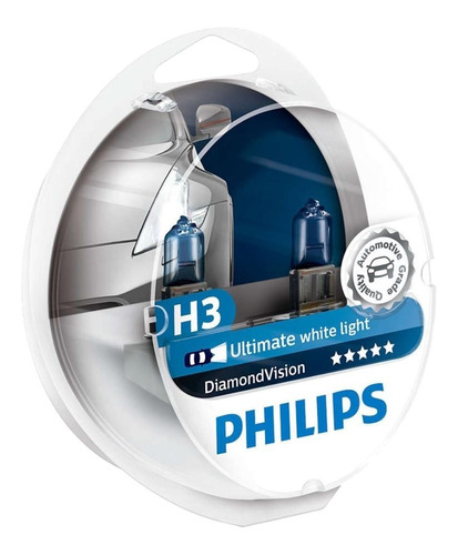 Lampada Diamond Vision H3 Philips Original