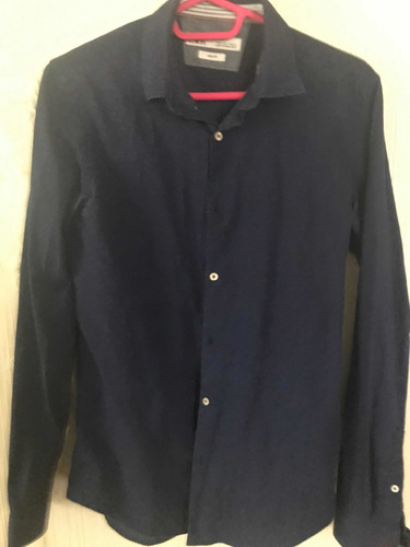 Camisa Azul Zara