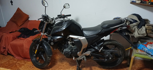 Moto Yamaha Fz 150cc Negra. Perfecto Estado, Papeles Al Día.