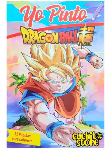 Libro Para Pintar Colorear Yo Pinto Dragon Ball