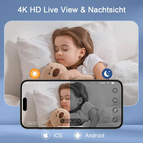 Mini Cámara 4k Hd Wifi Shibet Con Visión Nocturna