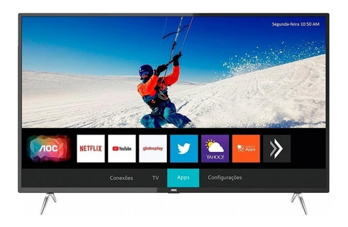 Smart Tv Led Aoc 50 4k Ultra Hd Modelo 2020 Netflix Wifi App