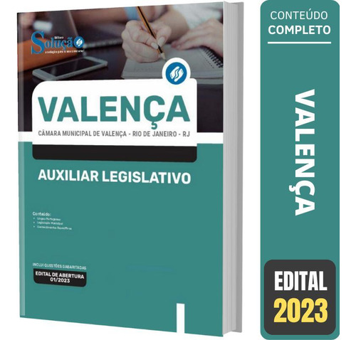 Apostila Câmara Valença Rj - Auxiliar Legislativo