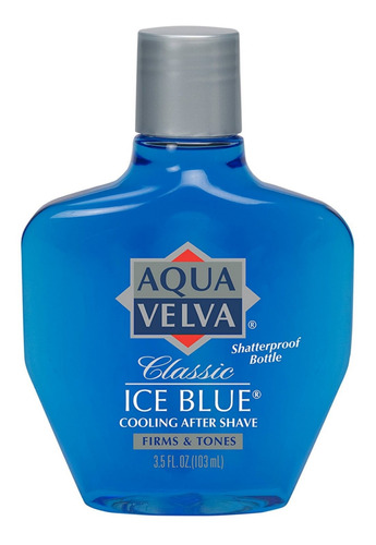 Pack De 3 Aqua Velva Clásico Azul Hielo De Enfriamiento