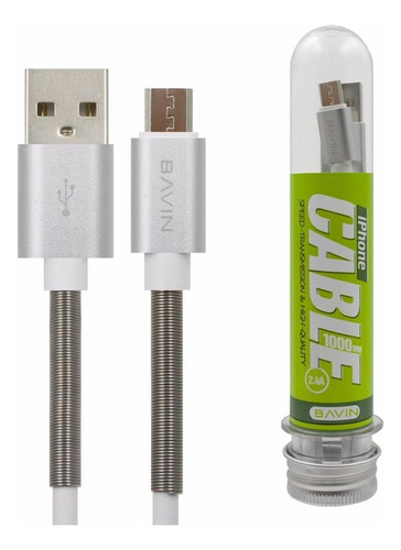 Cable De Datos Bavin Usb - Micro Cb037