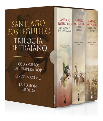 Estuche Trilogia De Trajano - Santiago Posteguillo