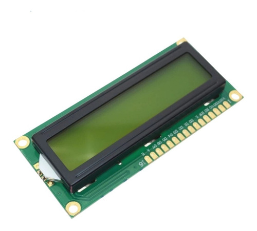 Display Lcd 16x2 1602 Fundo Verde