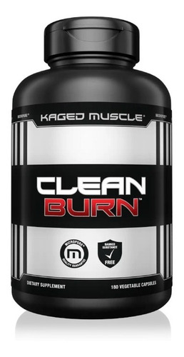 Kaged Clean Burn 180 Capsulas Carnitina Te Verde