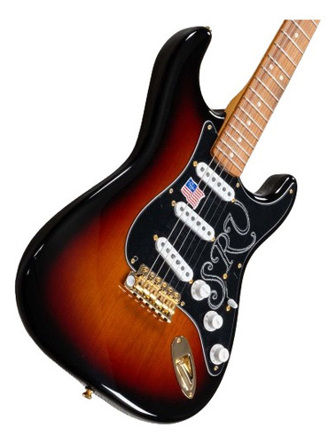 Fender Srv Stevie Ray Vaughan Stratocaster Made Usa Sunburst
