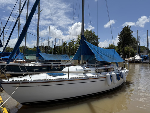 Velero Tritón 28 Nanni 15 Hp Diesel Impecable