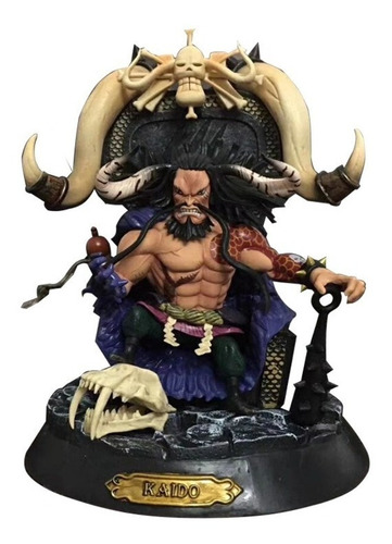 Action Figure Estátua One Piece Kaido Das Feras Trono Gk