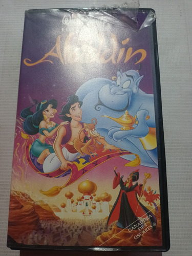 Película Vhs Aladdin Disney Funcionando 