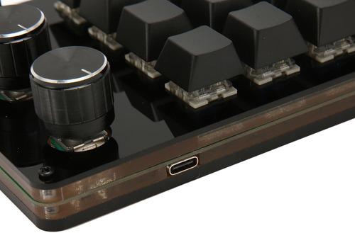 Teclado Programable Macro De Una Mano De Vbestlife, 16 Tecla