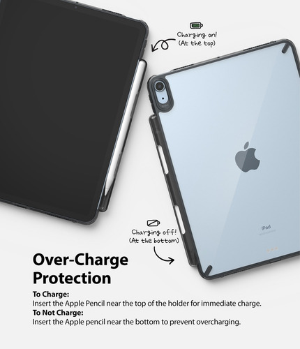 Imagen 6 de 7 de Funda iPad Air 4ta 2020 Ringke Fusion Anti Impacto Original