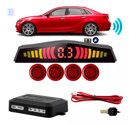 Parking Sensor Carro com sensor de estacionamento LED de backup