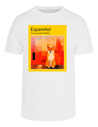 Playera Libro De Español - Espamñol - Meme - Divertido