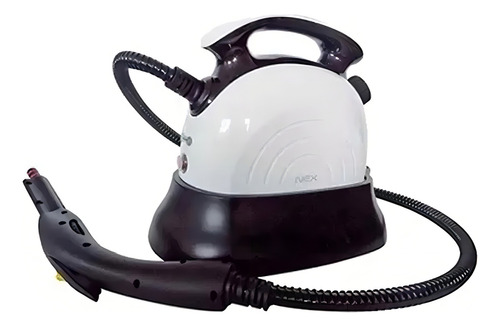 Limpador a vapor Nex SCN5490 com potĂȘncia de 1.5kW -preto/branco