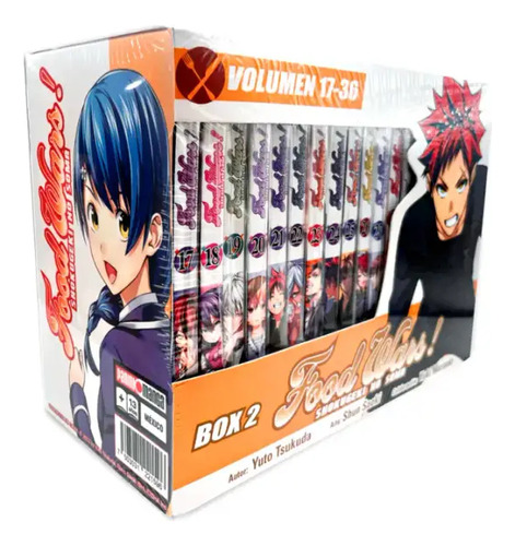 Panini Manga Shokugeki No Soma - Food Wars Boxset 2