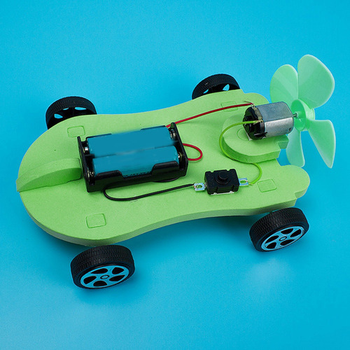 Coche Eólico Educativo Hecho A Mano Hecho A Mano Para Niños