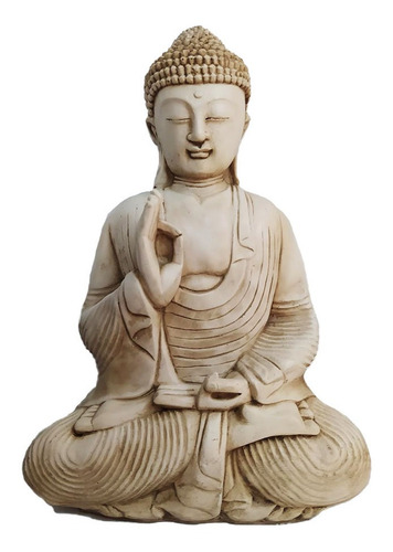 Buda De La Sabiduria Meditando. 50 Cm. Exterior O Interior