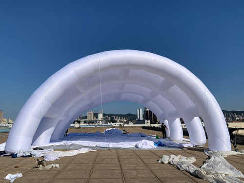 Alquiler De Carpas Eventos Hangar - 12m X 12m - 144 Personas