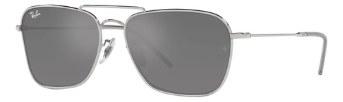 Ray-ban Rb0102s 003/gs Caravan Reverse Silver Gray Ray-ban Ray-ban Ray-ban Ray-ban Ray-ban (Usado)