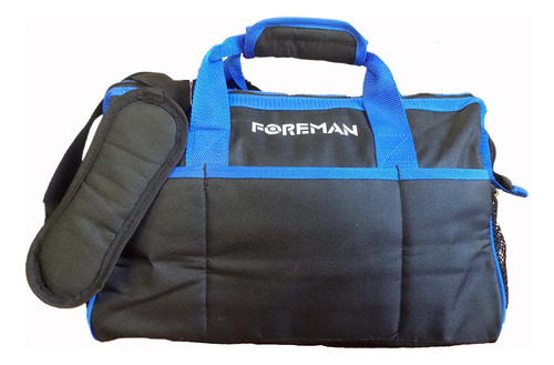 Bolso Herramientas 16 Pulgadas Flexible Reforzado Foreman Tc