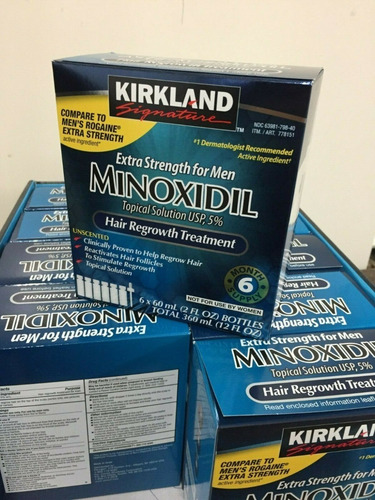 Imagen 3 de 5 de 6 Meses Minoxidil 5% + Biotina Premium 10,000 Mcg 120 Caps