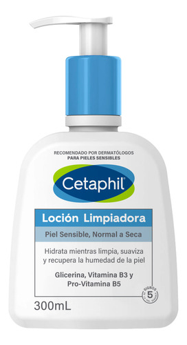 Cetaphil Loción Limpiadora Piel Normal/seca/sensible 300ml