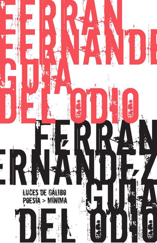 Guia Del Odio - Ferran Fernández