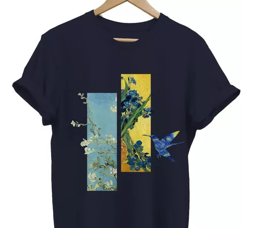 Remera Pintor Vicent Van Gogh Pinturas Almendro Unisex