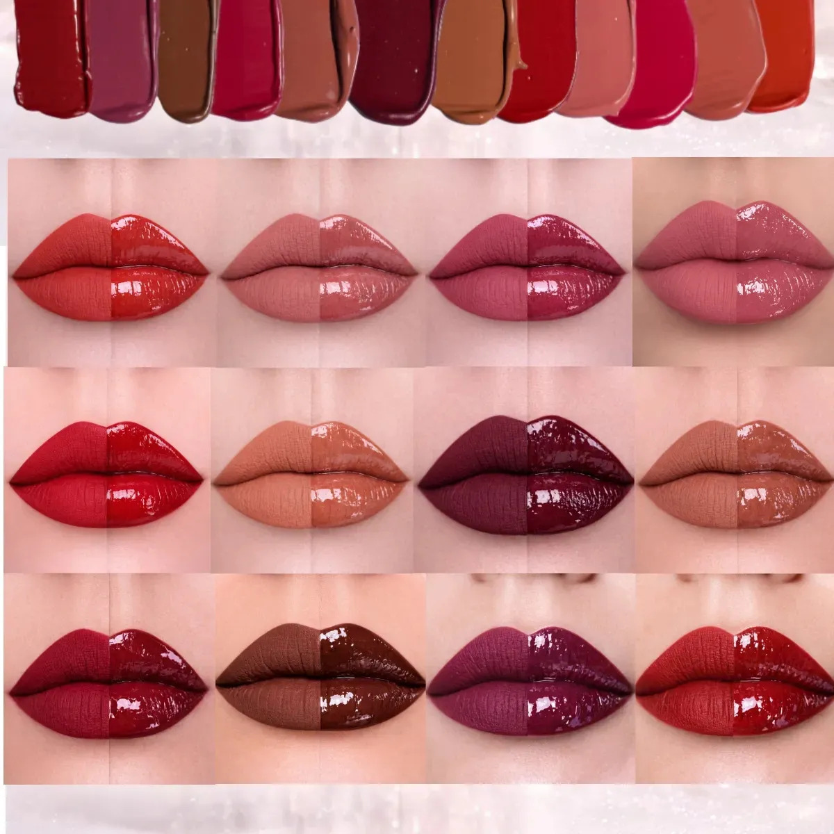 Ruby Rose Batom Duo Matte e Gloss Longa Duração Double Layer Dl10 — miniatura 3