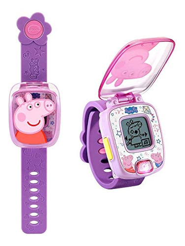 Reloj De Aprendizaje Vtech Peppa Pig, Morado