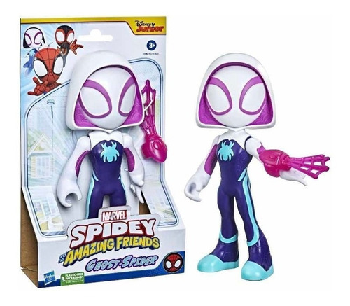Muñeca Ghost Spider Spidey Y Sus Maravillosos Amigos 23 Cm