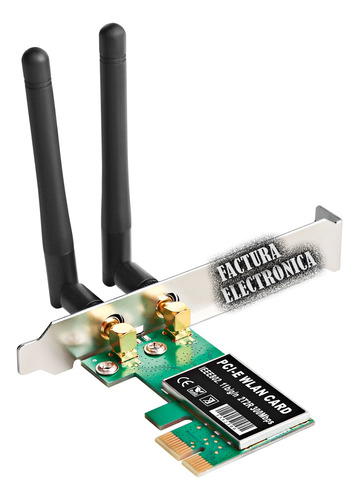 Tarjeta Red Adaptador Wifi Pci Express Pcie Inalambrica