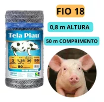 Tela Mangueirão 3 ROLO COM 50 m Fio 18 - Porco, Carneiro, Granja,horta