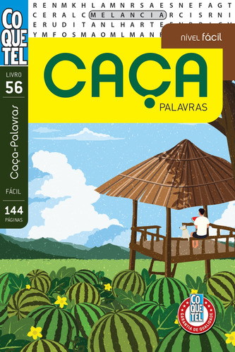 Livro Coquetel Caça-palavras Ed 56, De Editora Coquetel. Editorial Coquetel - Nf, Tapa Mole, Edición 56 En Português, 2024
