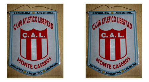 Banderin Mediano 27cm Libertad De Monte Caseros