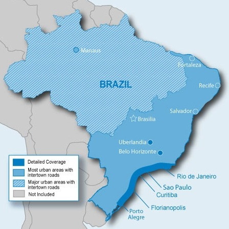 Mapa City Navigator Brasil P/ Gps Garmin