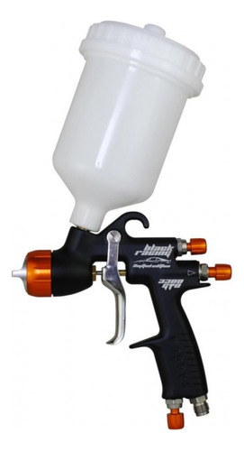 Pistola De Gravidade 3300 Gto Evo 1.3mm Black Edition Sagola