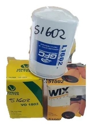 Filtro Aceite Wix 51602 Cargo 815