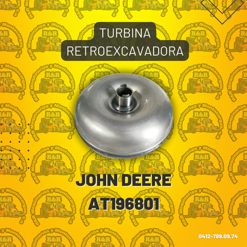 Turbina Retroexcavadora John Deere At196801