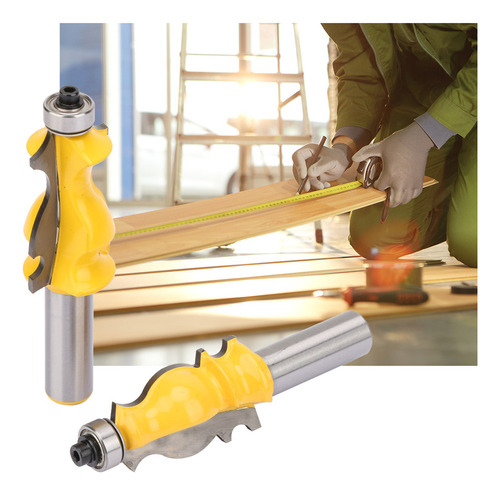 Corrimão 1/2 Shank Fishtail Tipo Fish Router