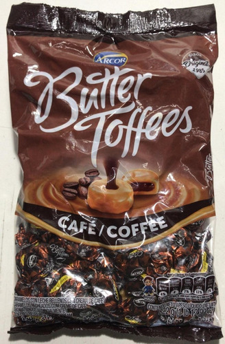 Caramelo Bolsa Butter Toffees 800gr Cafe Srj