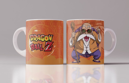 Caneca Dragon Ball Z Mestre Kame