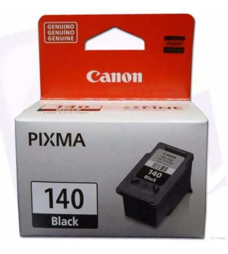 Imagen 3 de 7 de Combo Cartucho Tinta Canon 1 Negro Pg-140 1 Color Cl-141