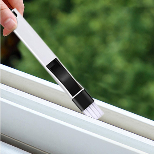 Kit De Limpieza De Rieles De Ventanas Herramienta De Cepillo