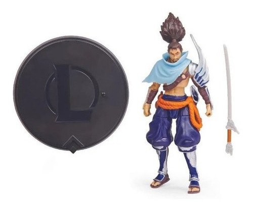 League Of Legends Yasuo Figura De Colección Spin Master 6in.